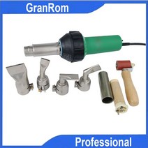 열풍기 힛툴 힛건 히팅건 전문 1600W 히트 건 키트 4pcs 플랫 용접 노즐 40mm 실리콘 롤러 플라스틱 용접기 도구 세트와 공기 폭발 토치, 02 220V