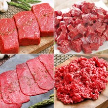 호주산 우둔살 1kg 2kg 커팅선택 식단 헬스 다이어트 구이용 수입 냉동 장조림 소고기, 4.다짐육, (500g), 1개
