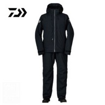 다이와 DW-3421 레인막스 윈터슈트 동계용겨울낚시복, 블랙 L