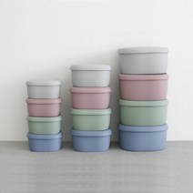 냉동밥그릇 실리콘반찬통 국냉동보관용기 밀폐 밥소분 파스텔, 핑크(M)