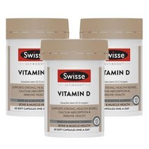Swisse 스위스 얼티부스트 비타민 D 60정 3팩