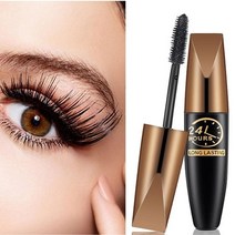 마스카라 eye mascara for eyelashes 4d 실크 섬유 속눈썹 연장 마스카라 방수 롱래스팅 블랙 속눈썹 코스메틱