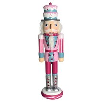 GHSHOP 크리스마스 장식을 위한 되는 호두까기 인형 군인 입상 장식, 케이크