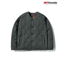 FLUKE 3M신슐레이트 퀼팅자켓 다크그레이 FPJ201