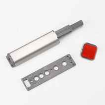 베이루 실버 롱 자석 빠찌링 도어캐치 옷장 완충 싱크대 빠지링 신발장 붙박이장 오픈, 실버 롱 자석 빠찌링(실버)