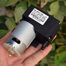 에어컨 진공 펌프 대용량 고압 미니 공기 음압 흡입 다이어프램 DIY 패커 인플레이터 DC 12V 105LM 80KPa, 1개