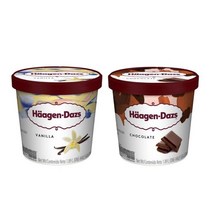 코스트코 하겐다즈 바닐라 + 초코 하프갤런 1.89L (제일큰용량) 2개 SET + 드라이아이스포장/무료배송
