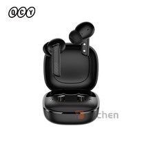 QCY HT05 큐씨와이 블루투스 이어폰 무선 이어폰, 파우치 불포함, 01-블랙
