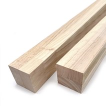 아이베란다 고무나무 각재 60x60mm 각목 나무 목재 목공소 원목재단, 400mm