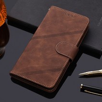 Infinix 노트 12 프로 4G 가죽 플립백 핸드폰 커버 인피닉스 NFC 5G 폰 6.7 "2023 케이스 북 지갑 Co, 05 K5-Brown