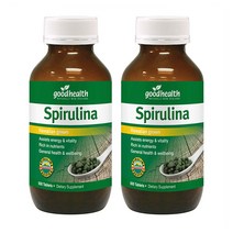 Good Health Spirulina 뉴질랜드 굿헬스 스피루리나 500정 2통, 2개