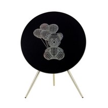 Beoplay A9 교체 스킨 MeMe John 프렌치 핸드메이드 커스텀 핫 드릴 b&o a9 스피커 커버 bo a9 오디오 슈퍼 플래시 오스트리아 드릴 마스크, 별빛정원곰