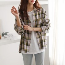 [수키] 주머니 체크셔츠 1046814