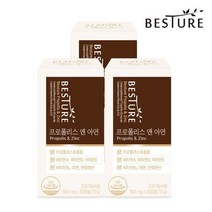 베스처 프로폴리스 앤 아연 3박스(3개월분) 면역력 823730