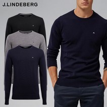 [J.LINDEBERG] 남성 스웨터 / 제이린드버그 골프웨어 라일 트루 메리노 니트 STMC732997103 6693 9363 9999