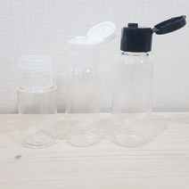 스윗바틀 여행용 미니 스킨로션용기, 10개, 1.원터치캡 30ml반투명캡