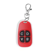 주차리모컨 주차차단기 수신기 Kebidu 433.92Mhz 복사기 코드 원격 제어 무선 범용 도어 복제 키 Fob 433MH, 01 Red