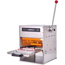 두부 포장기 떡 배달 음식 식품 용기 밀봉 실링기계, 라운드 160 수동 씰링 기계