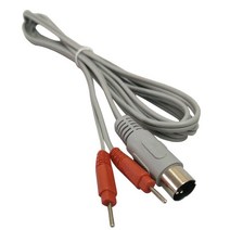 물리치료기 중바오 심지 5 도체 통제함 안마기 연결선 부품 둥근코 두 바늘 수출함 3990945120, 그림참조