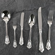 빈티지 퀸 커트러리 (11타입) 양식기 스푼 포크, 디저트나이프, 빈티지퀸커트러리