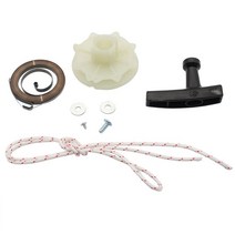 원예도구 리코일 스프링 스타터 풀리 핸들 McCulloch 용 로프 키트 MAC CAT 338 435 440 441 442 446 Partner 350 350CCS