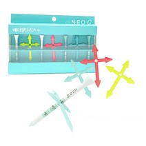 네오지 에이밍플러스 3WAY 높이조절 골프티 세트, 단품