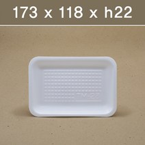 패키지요 스티로폼 사각트레이 23호 1000개