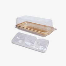 새담 SH-H1 마카롱 케이스 100개 / 에끌레어 제과 포장 용기, SH-H1 마카롱케이스 (+내피포함) 100개