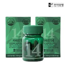 [한미양행] 카테킨14 녹차추출물 다이어트보조제 700mg 42정 2박스, 상세 설명 참조, 상세 설명 참조