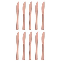 Royalways 디저트 가게 파티 결혼식을 위한 튼튼한 식기, 설명한대로, ABS, 10x 오래된 금 칼붙이