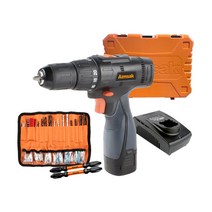 아임삭 14.4V 충전 함마 해머 드릴 다용도 KIT 토션 비트 칼블럭 2.0AH 배터리 포함 AH 140T-1B KIT