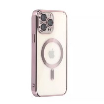 아이폰 맥세이프 케이스 카메라 렌즈보호 컬러 메탈 클리어 핸드폰 케이스 for iPhone 14 13 mini pro max 시리즈