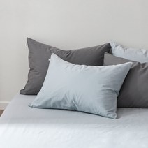 [JAJU/자주] 사계절 무형광 순면 베개 커버_70cmx50cm_블루_블루
