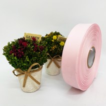 포장 리본 끈 제이제이리본 골직리본15mm 20mm 25mm 60컬러 (길이 45M ) 공단리본, 60연연분홍