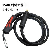 용접기 전기 알곤 스폿 세다 아크 레이저 인버터 파나소닉 200A 2차 보호 용접총 350 이산화탄소 가스 500 액세서리 완전 유러피언 스타일 라인 연장 Binzel 두 가스 보호 용접 총 15AK200/350/500A 유럽 이산화탄소 24KD 대담한 총 핸들 라인, Binzel 15AK 3m 용접 토치