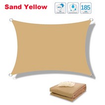 원터치 텐트 야외 캐노피 정원 파티오용 대형 방수 차양 태양 햇빛가리개 보호 캠핑, 62.Sand Yellow - 2x3m