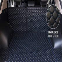 원씽 스토닉 방수 등받이 트렁크매트, 블랙원단 블랙스티치