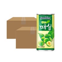 썬키스트 매실 175ml 캔 30x2박스, 썬키스트 매실 175ml 캔 30x2박