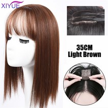 저무리 3D 앞머리 보이지 않는 이음새가없는 머리 머리 워터 리플 헤어 에어 오버 헤드 자연 교체 커버 화이트, 19 T6-632