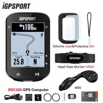 무선자저거속도계 BSC200 iGPSPORT ANT GPS 자전거 컴퓨터 라이딩 사이클링 주행 거리계 경로 탐색 무선 속도계 지원 파워 미터, [06] BSC200 set 6, 06 BSC200 set 6