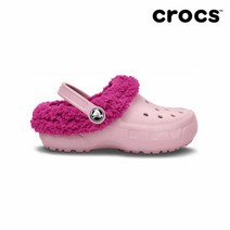 크록스 [크록스] 키즈 맘모스 EVO 클로그 핑크 12879-6A4