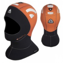 AQ_ 워터 프루프 H1 High VISIBILITY 5-10mm 후드 서핑 스쿠버, XL