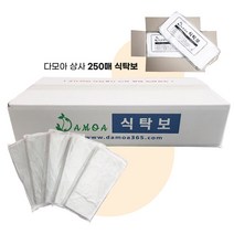 다모아상사 국산 평판 비닐식탁보 5 box (1250매) 일회용식탁보 횟집비닐, 1250매(평판) x 1set