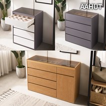 이케아 아일랜드서랍장 4단 서랍장 드레스룸서랍장 악세사리장, 03. 아헛 GLEE 아일랜드 서랍장 1200, 올오크