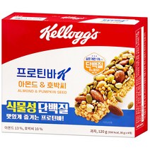 켈로그 프로틴바K 아몬드 앤 호박씨, 30g, 20개