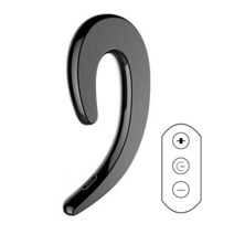 범용 골전도 이어폰 무선 블루투스 4.2 스포츠 스테레오 헤드셋 노트북 태블릿 샤오미 아이폰 7 8 X, 02 002, 02 Black