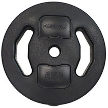 대한스포츠 원판 바벨 역기봉 아령봉 헬스장갑, 세라믹바벨 5kg, 1개