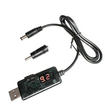 유심라우터 lte라우터 와이파이라우터 USB-DC5.5/3.5mm 라우터 라이트 고양이 부스터 케이블 5V 부스터-9V, 한개옵션0