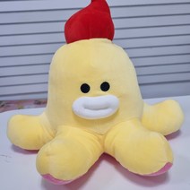 LG유플러스 문어지지마 무너지지마 문어의꿈 안예은 봉제 인형 24cm