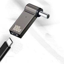 apAcka C타입 노트북충전 어댑터 변환기 보조배터리 휴대용콘센트 멀티탭, 4.5x3.0mm Dell